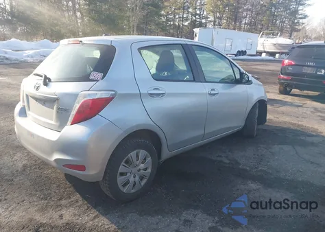 2012 Toyota Yaris z USA, uszkodzony, nr VIN JTDKTUD33CD507659